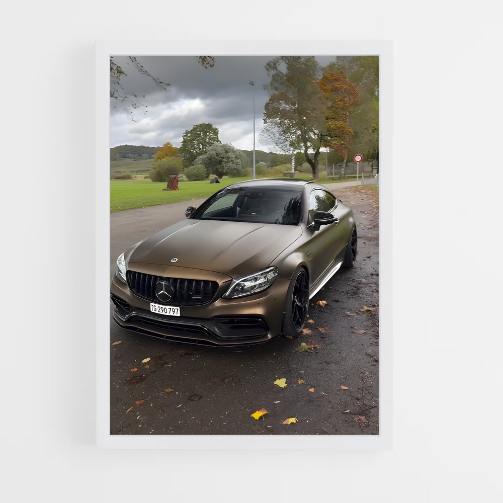 Poster S6 en Liberté – affiche Mercedes (vue 3)